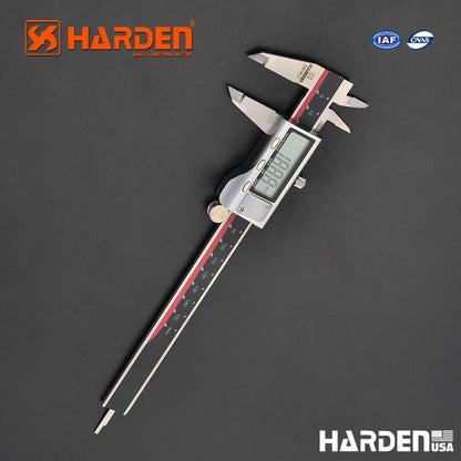 Paquímetro Digital HARDEN 150mm em Aço Inox com Display LCD