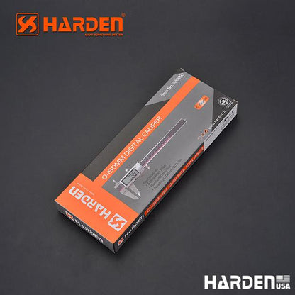 Paquímetro Digital HARDEN 150mm em Aço Inox com Display LCD