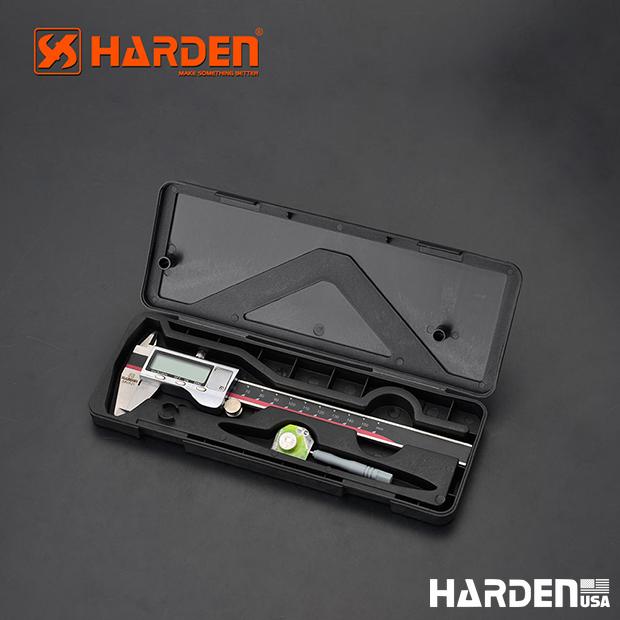 Paquímetro Digital HARDEN 150mm em Aço Inox com Display LCD