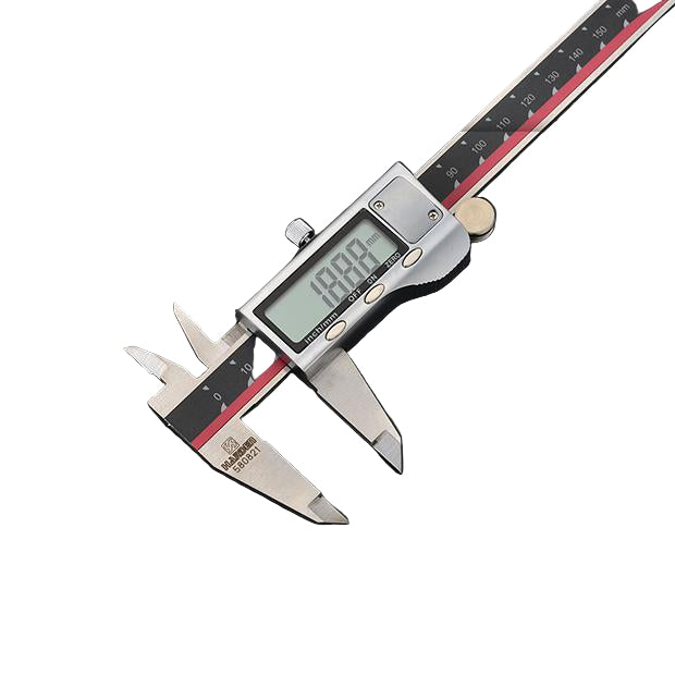 Paquímetro Digital HARDEN 150mm em Aço Inox com Display LCD