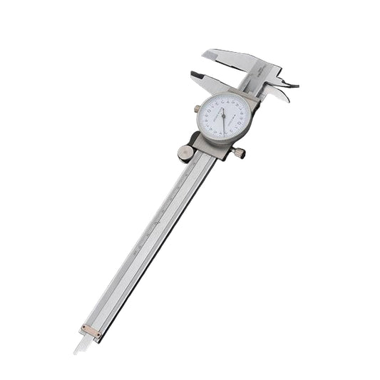 Paquímetro Analógico HARDEN 150mm (6") em Aço Inoxidável Precisão 0,02mm Padrão DIN