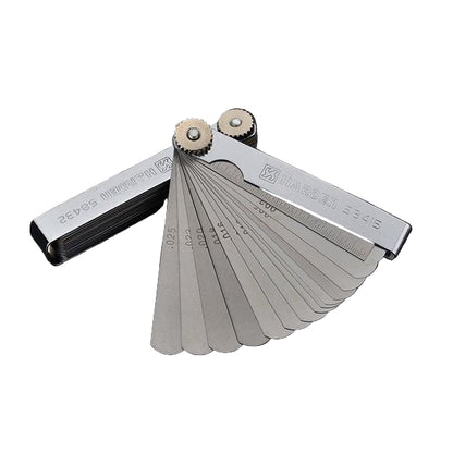 Medidor de Folgas Harden 15 Peças – Lâminas 65Mn Polidas para Medição de Precisão