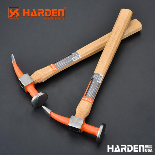 Martelo Curvo e de Acabamento 318×140×39 mm HARDEN com Cabo de Hickory