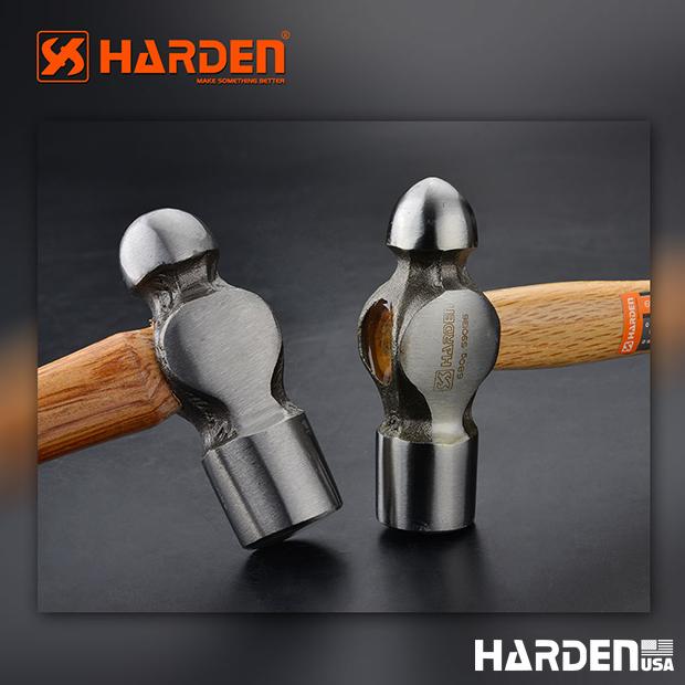 Martelo Pena HARDEN com Cabo de Madeira de Carvalho – Alto Desempenho e Resistência para Uso Profissional