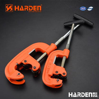Cortador de Tubo Reforçado HARDEN 12–75mm (1/2"–3") com Lâmina em Aço 65Mn