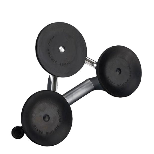 Ventosa de Sucção Tripla HARDEN – Corpo em ABS Reforçado, 3 Cabeças de Alta Aderência