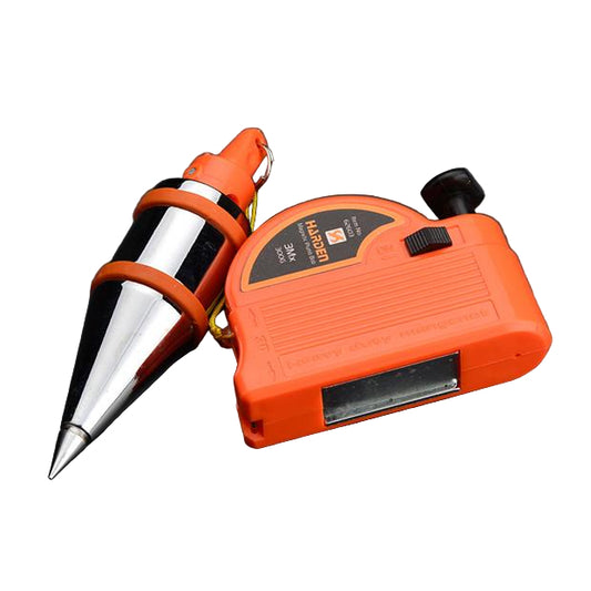 Prumo Magnético HARDEN 6 m (6.000 mm) x 400 g para Alinhamento e Nivelamento na Construção