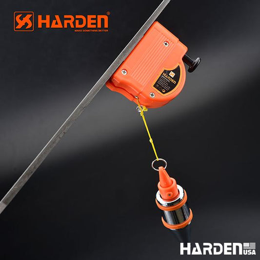 Prumo Magnético HARDEN 6 m (6.000 mm) x 400 g para Alinhamento e Nivelamento na Construção