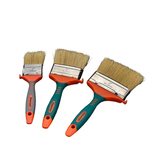 Pincel de Pintura Harden com Cabo TPR – Cerdas Selecionadas para Acabamento Profissional