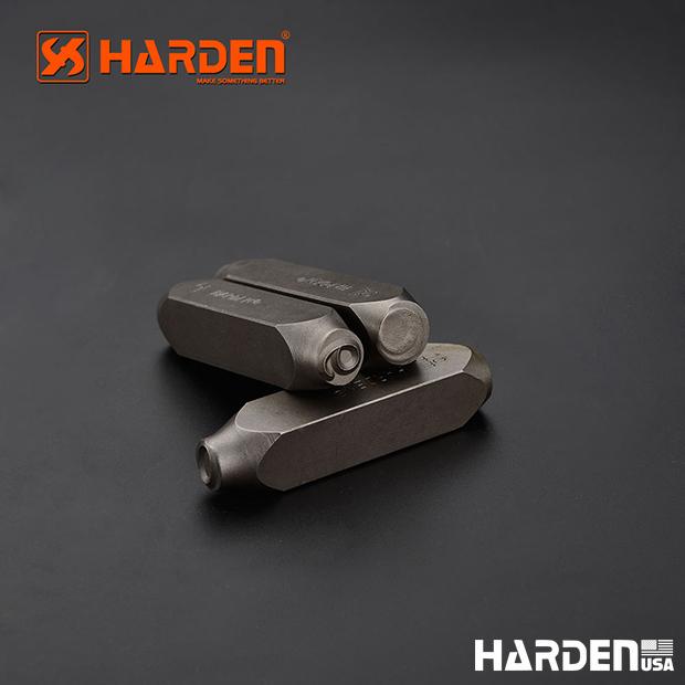 HARDEN Conjunto de Punções Numéricos em Aço CrV – Marcação Permanente em Metal e Madeira