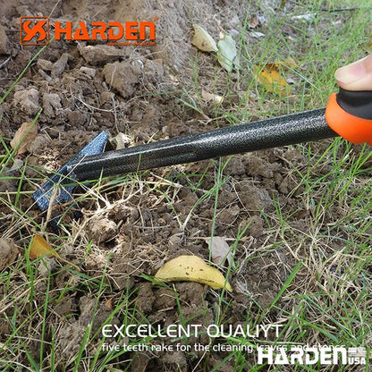 Pazinha de Jardinagem HARDEN 350 mm em Aço Carbono com Cabo Emborrachado