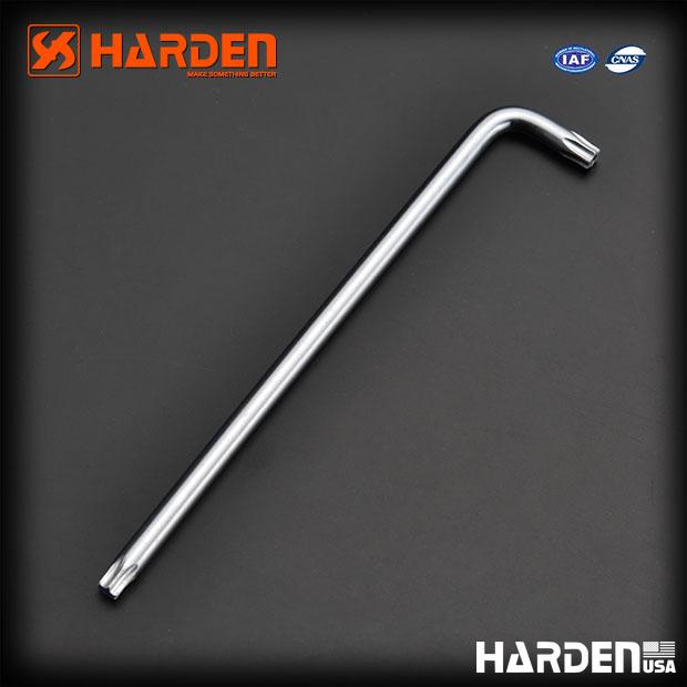 Chave Torx Longa HARDEN – Aço Cromo-Vanádio de Alta Resistência para Acesso em Locais Profundos