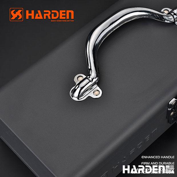 Caixa de Ferramentas Metálica Tipo Teto Reto HARDEN – 355mm, 430mm e 480mm