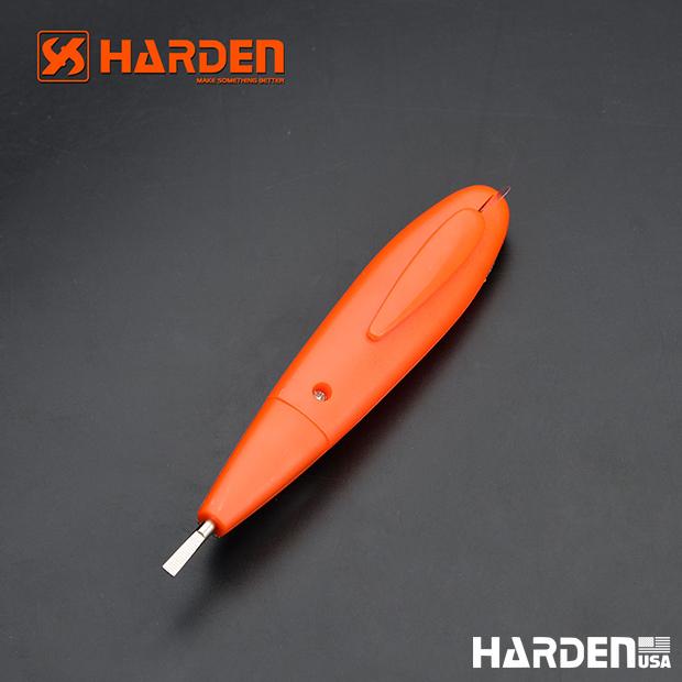 Testador Multifuncional de Tensão HARDEN 12–250V – Com Tela Digital e Ponteira em Cromo-Vanádio