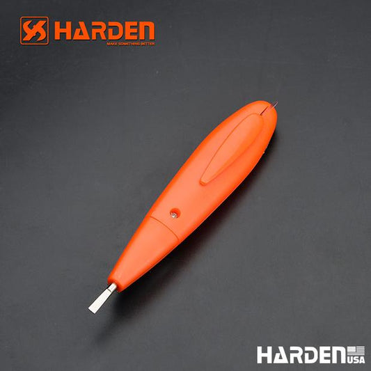 Testador Multifuncional de Tensão HARDEN 12–250V – Com Tela Digital e Ponteira em Cromo-Vanádio