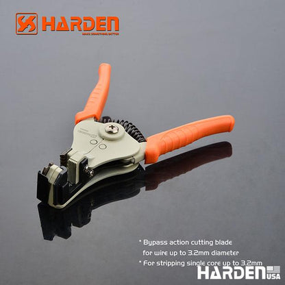 Alicate Decapador Automático de Fios HARDEN 175 mm para Cabos até 3,2 mm