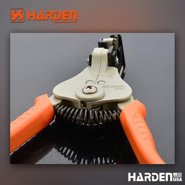 Alicate Decapador Automático de Fios HARDEN 175 mm para Cabos até 3,2 mm