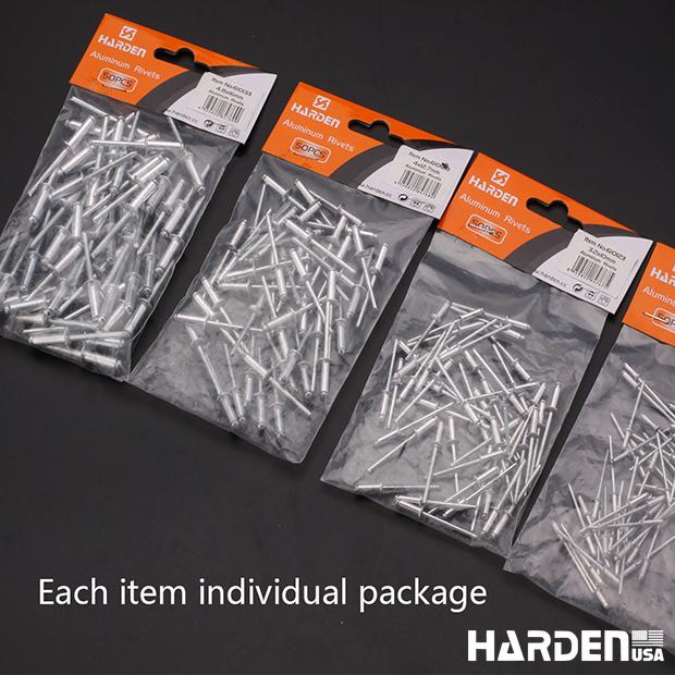 Rebite de Alumínio HARDEN para Fixação – Alta Resistência e Acabamento Profissional