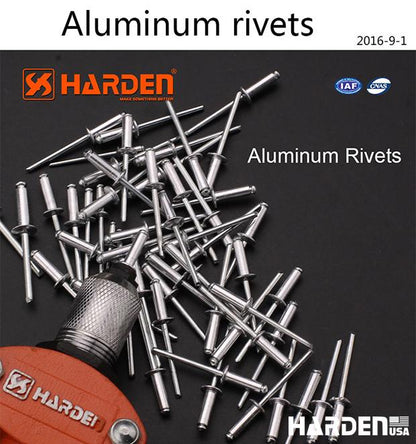 Rebite de Alumínio HARDEN para Fixação – Alta Resistência e Acabamento Profissional