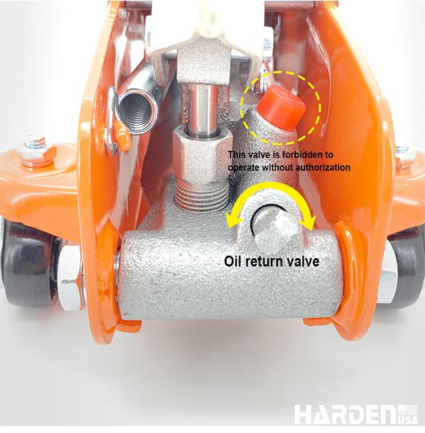 Macaco Hidráulico Tipo Jacaré 2 Toneladas HARDEN – Com Maleta Plástica