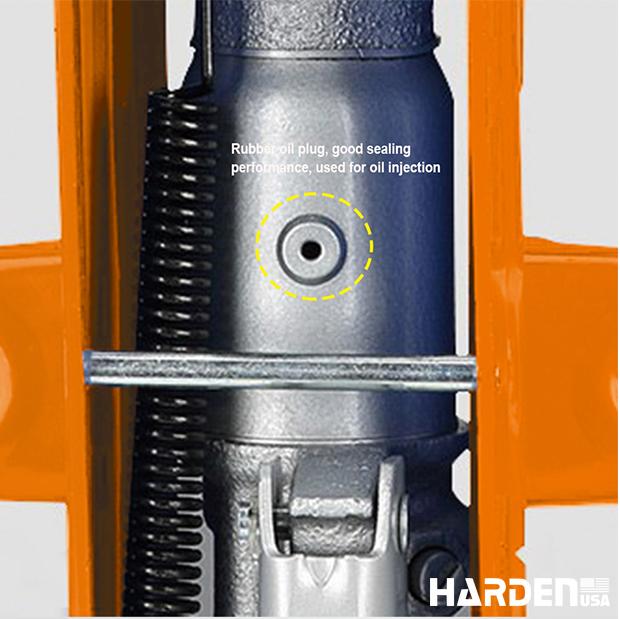 Macaco Hidráulico Tipo Jacaré 2 Toneladas HARDEN – Com Maleta Plástica