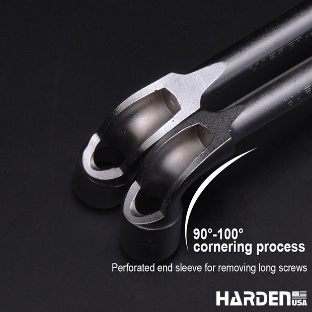 HARDEN Chave em L Profissional em Aço CrV Cromado – Alta Resistência e Durabilidade