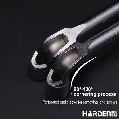 HARDEN Chave em L Profissional em Aço CrV Cromado – Alta Resistência e Durabilidade