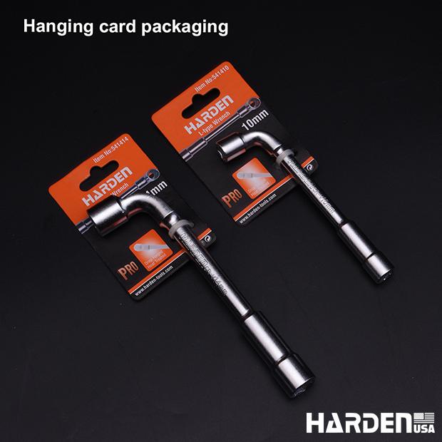 HARDEN Chave em L Profissional em Aço CrV Cromado – Alta Resistência e Durabilidade