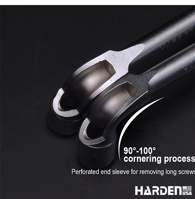 HARDEN Chave em L Profissional em Aço CrV Cromado – Alta Resistência e Durabilidade