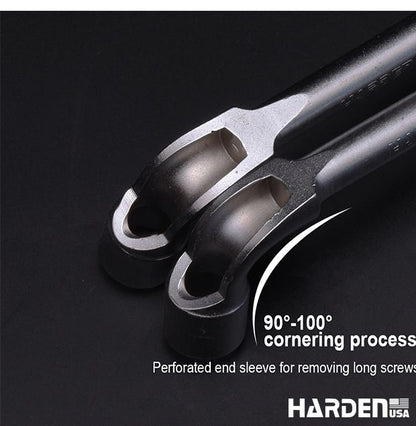 HARDEN Chave em L Profissional em Aço CrV Cromado – Alta Resistência e Durabilidade