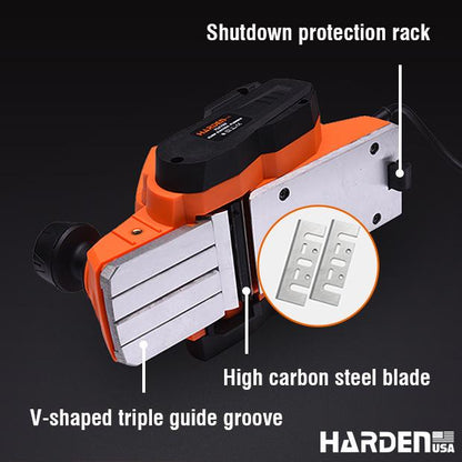 Plaina Elétrica 850W HARDEN – Largura de Corte 82mm e Velocidade de 17.000RPM
