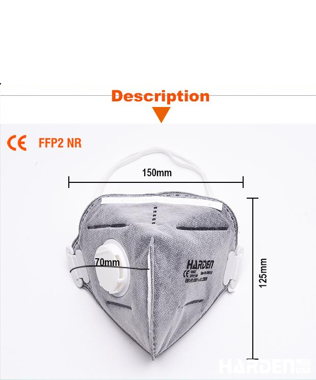 Conjunto de 2 Máscaras Antipoeira