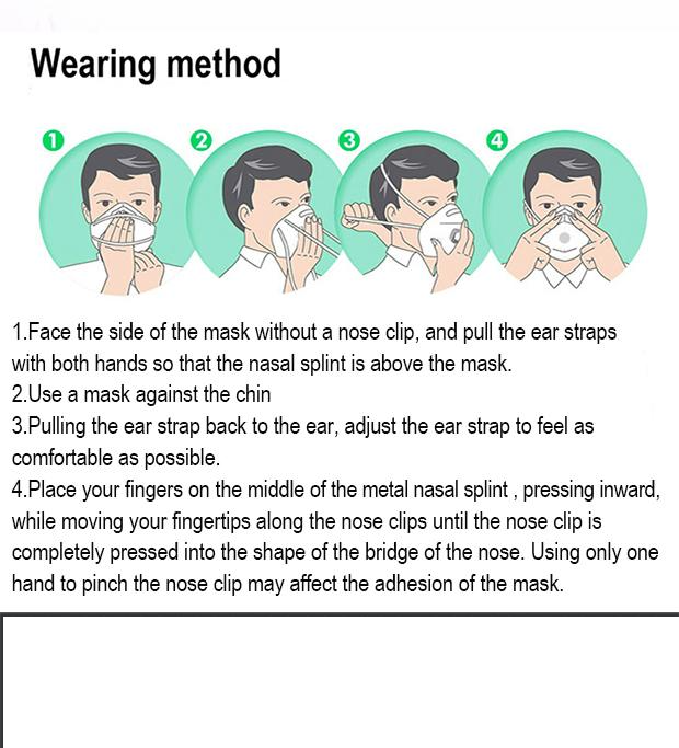 Conjunto de 2 Máscaras Antipoeira