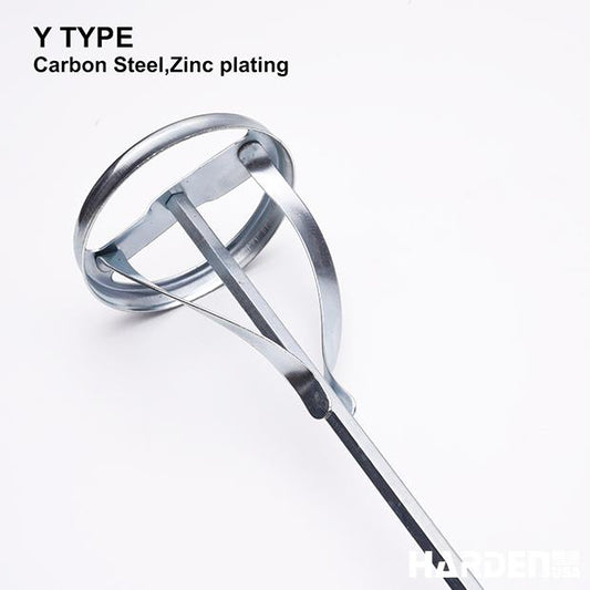 Misturador de Tinta Hexagonal HARDEN – Modelos 400×80×8 mm e 600×100×9 mm – Aço Carbono Zincado