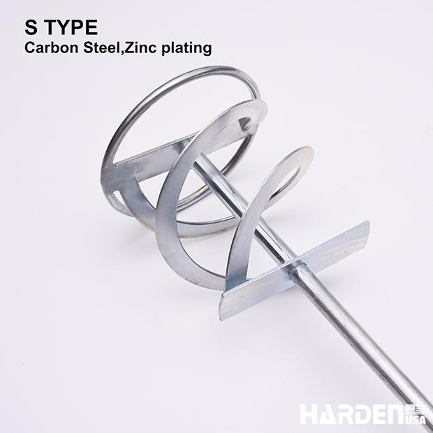 Misturador de Tinta com Encaixe SDS-Plus HARDEN – Aço Carbono Zincado (400mm e 600mm)