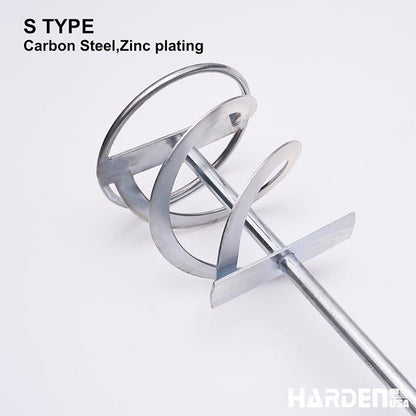 Misturador de Tinta com Encaixe SDS-Plus HARDEN – Aço Carbono Zincado (400mm e 600mm)