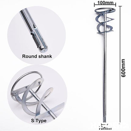 Misturador de Tinta com Encaixe SDS-Plus HARDEN – Aço Carbono Zincado (400mm e 600mm)