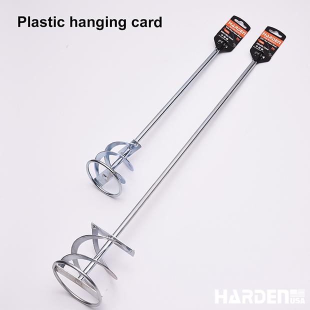 Misturador de Tinta com Encaixe SDS-Plus HARDEN – Aço Carbono Zincado (400mm e 600mm)