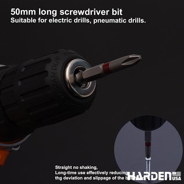 Jogo de Bits Philips HARDEN – Aço S2 Temperado