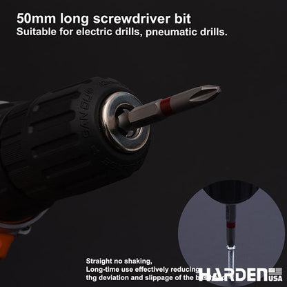 Jogo de Bits Philips HARDEN – Aço S2 Temperado