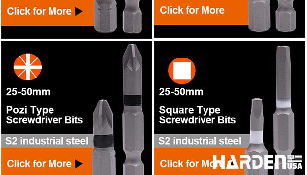 Jogo de Bits Philips HARDEN – Aço S2 Temperado