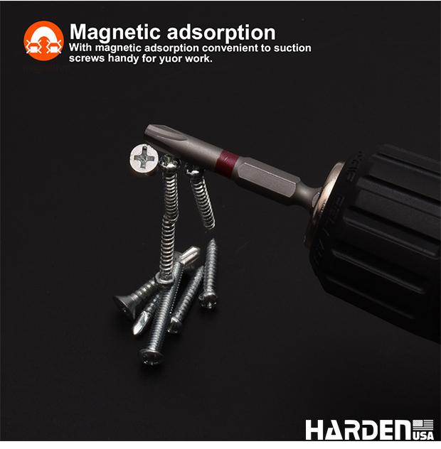 Jogo de Bits Philips HARDEN – Aço S2 Temperado