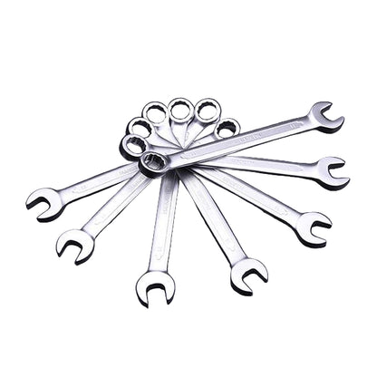 Chaves Combinadas HARDEN 6 a 50 mm – Aço Cromo-Vanádio (CrV40) Forjado com Acabamento Cromado Fosco