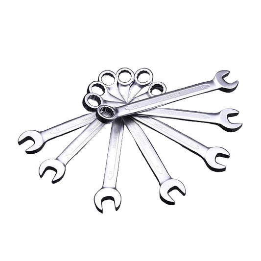 Chaves Combinadas HARDEN 6 a 50 mm – Aço Cromo-Vanádio (CrV40) Forjado com Acabamento Cromado Fosco