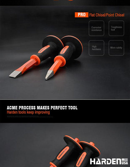 Talhadeira Pontiaguda 19×250 mm HARDEN com Cabo TPR – Alta Resistência para Construção