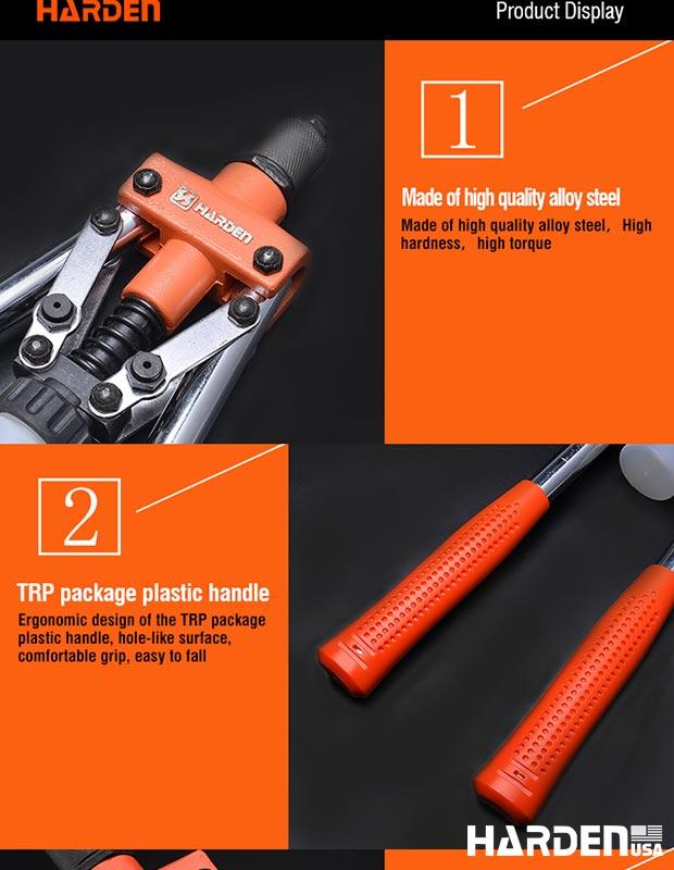 Rebitador de Alavanca Longa 17" (430 mm) Harden