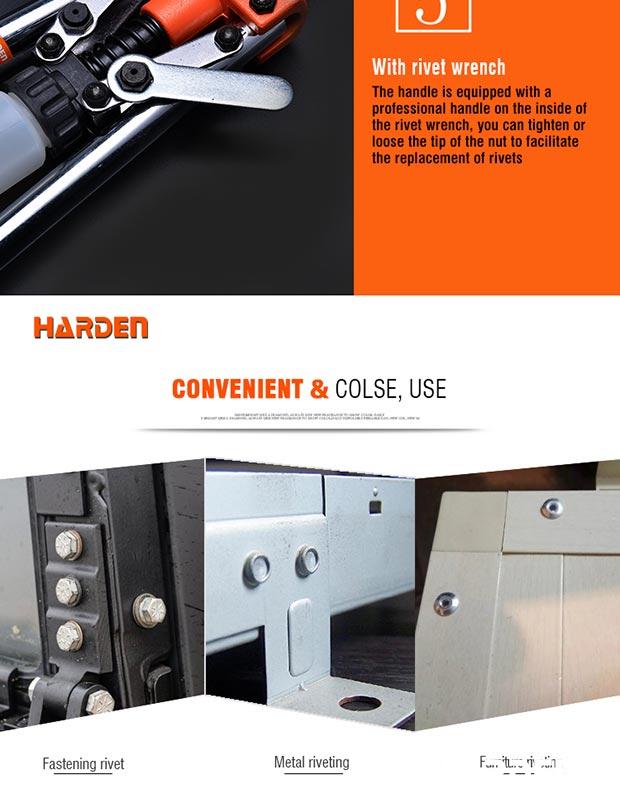 Rebitador de Alavanca Longa 17" (430 mm) Harden