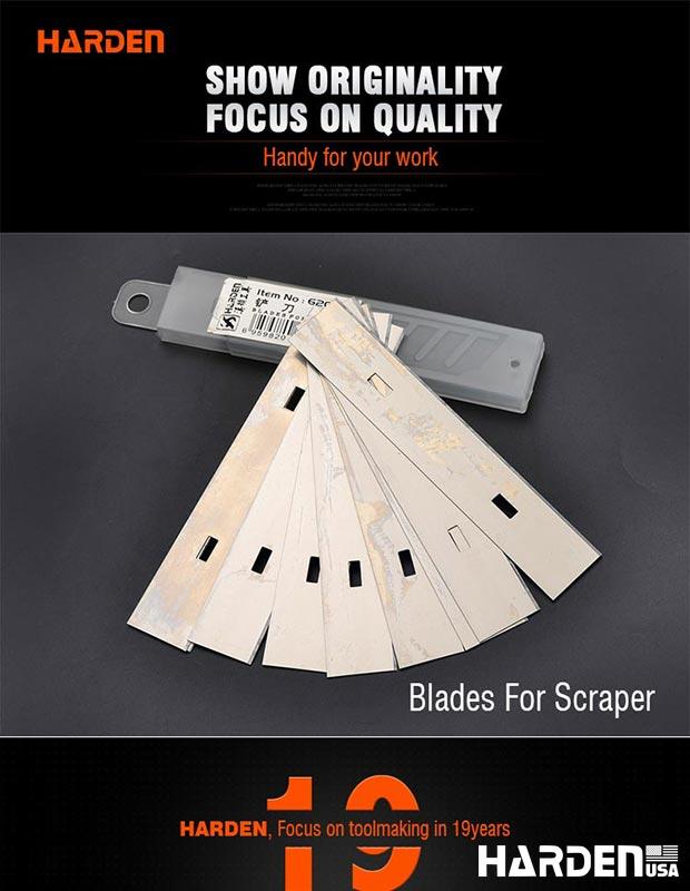 Laminas de 100X18mm para Raspar - Mantenha sua marca sempre