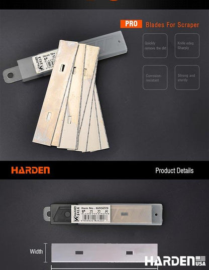 Laminas de 100X18mm para Raspar - Mantenha sua marca sempre