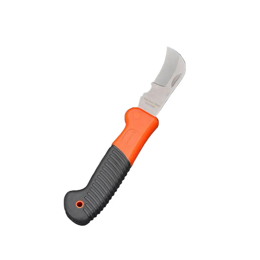 Canivete com Cabo Emborrachado HARDEN 195 mm para Corte e Desencape de Cabos